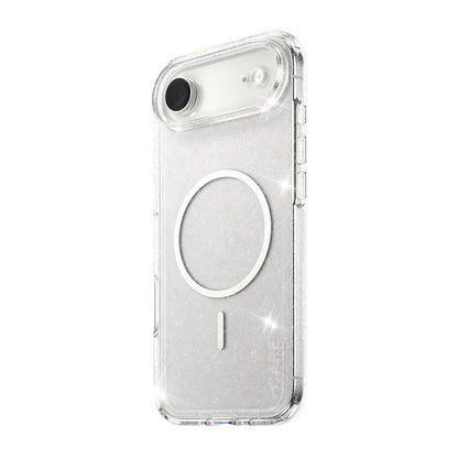 Capa MagSafe para Apple iPhone 17 Air, PanzerGlass, Care Urban Explorer Star Lit, Transparente Branca