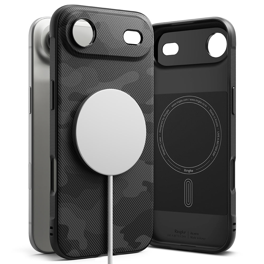 Capa MagSafe para Apple iPhone 17 Air, Ringke, Onyx, Camuflagem