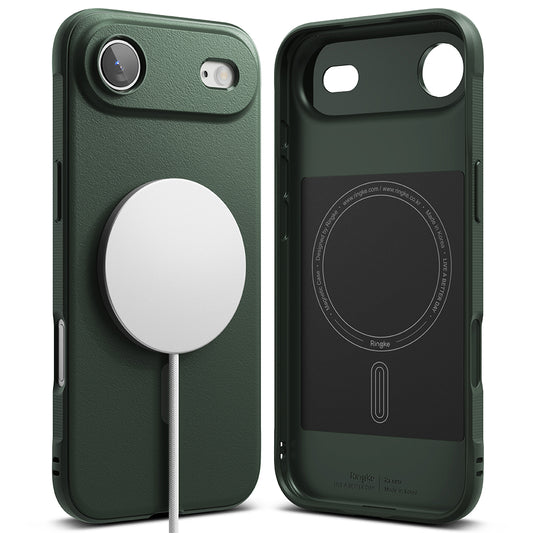 Capa MagSafe para Apple iPhone 17 Air, Ringke, Onyx, Verde Escuro