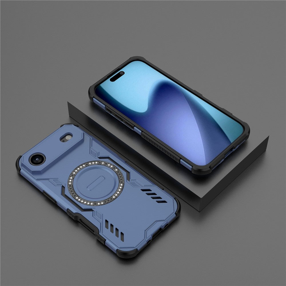 Capa MagSafe para Apple iPhone 17 Air, Techsuit, ArmorMag, Azul