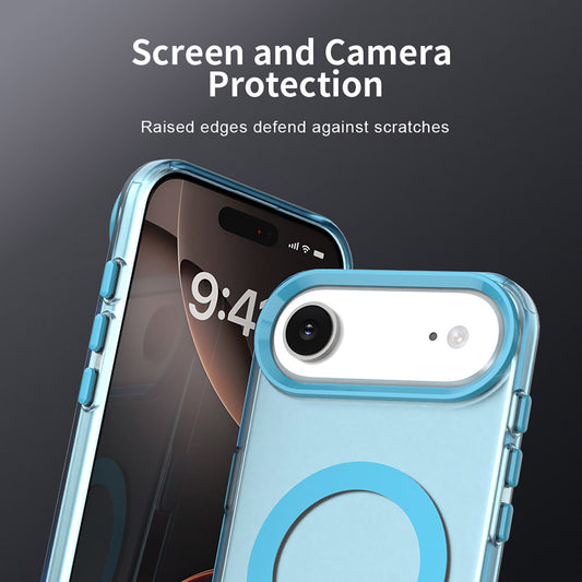 Capa MagSafe para Apple iPhone 17 Air, Techsuit, CandyCase, Azul
