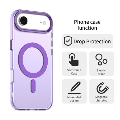 Capa MagSafe para Apple iPhone 17 Air, Techsuit, CandyCase, Roxo