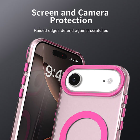 Capa MagSafe para Apple iPhone 17 Air, Techsuit, CandyCase, Rosa