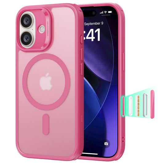 Capa MagSafe para Apple iPhone 17, ESR, Classic Hybrid, Rosa Acetinado