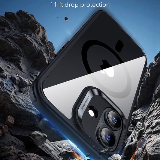 Capa MagSafe para Apple iPhone 17, ESR, Classic Hybrid, Preta Transparente