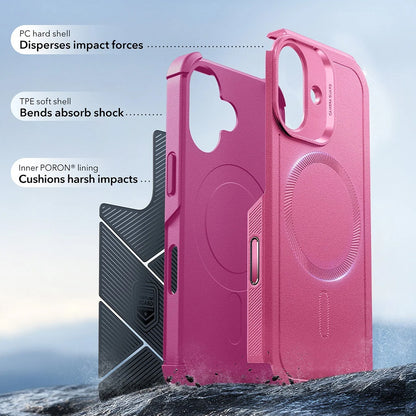 Capa MagSafe para Apple iPhone 17, ESR, Cyber, Rosa
