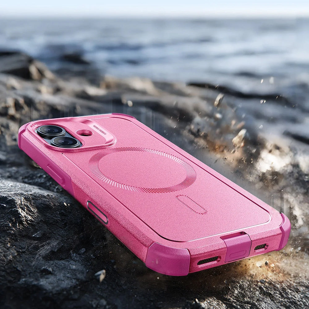 Capa MagSafe para Apple iPhone 17, ESR, Cyber, Rosa