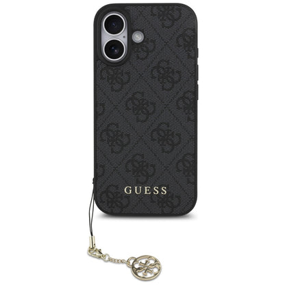 Capa MagSafe para Apple iPhone 17, Guess, 4G Charm Cradle, Preta