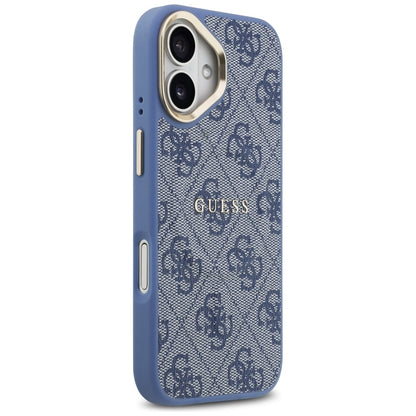 Capa MagSafe para Apple iPhone 17, Guess, 4G Classic, Azul