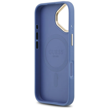 Capa MagSafe para Apple iPhone 17, Guess, 4G Classic, Azul