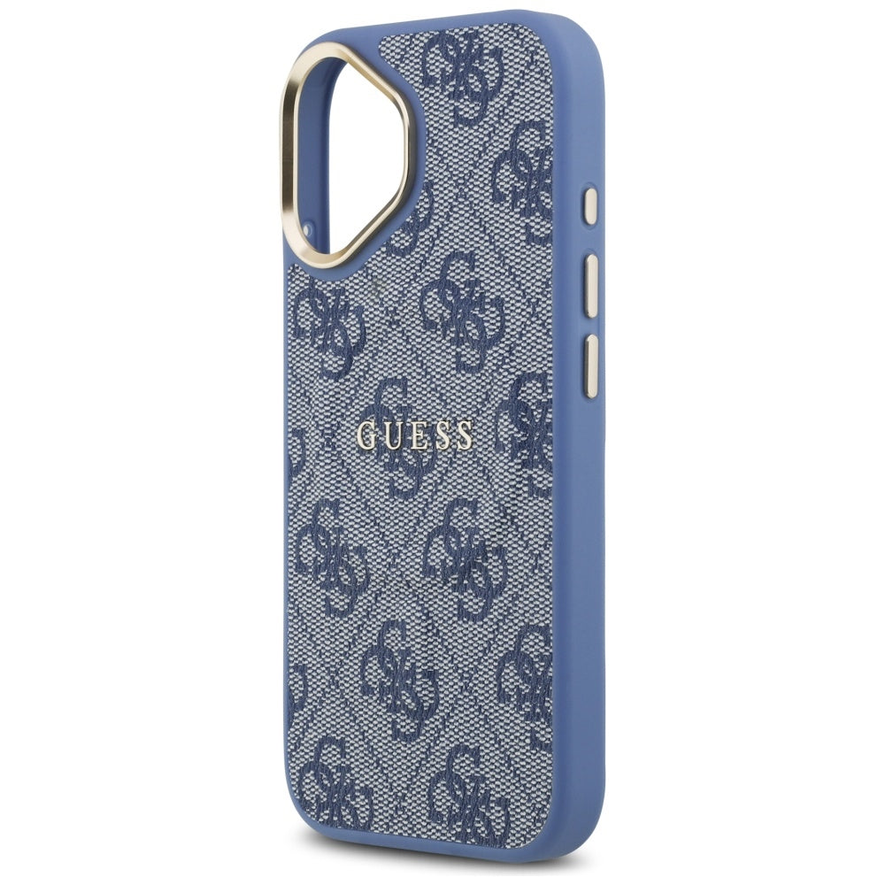 Capa MagSafe para Apple iPhone 17, Guess, 4G Classic, Azul