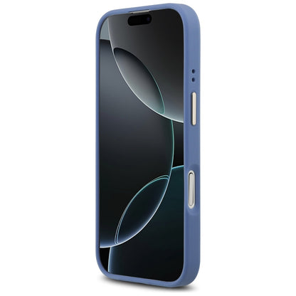 Capa MagSafe para Apple iPhone 17, Guess, 4G Classic, Azul
