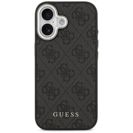 Capa MagSafe para Apple iPhone 17, Guess, 4G Classic Logo, Preta