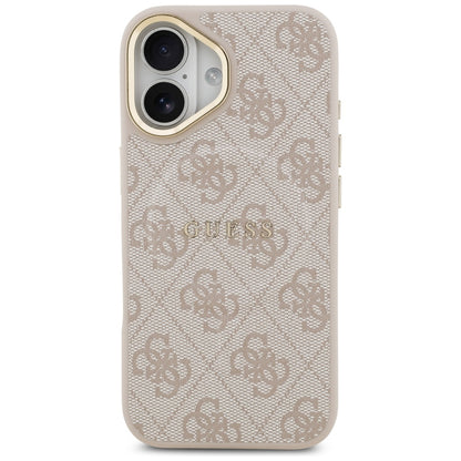 Capa MagSafe para Apple iPhone 17, Guess, 4G Classic, Rosa