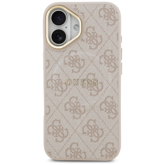 Capa MagSafe para Apple iPhone 17, Guess, 4G Classic, Rosa