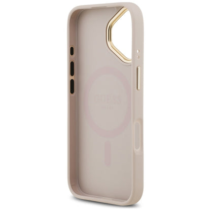 Capa MagSafe para Apple iPhone 17, Guess, 4G Classic, Rosa