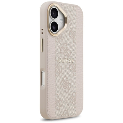 Capa MagSafe para Apple iPhone 17, Guess, 4G Stripe, Rosa