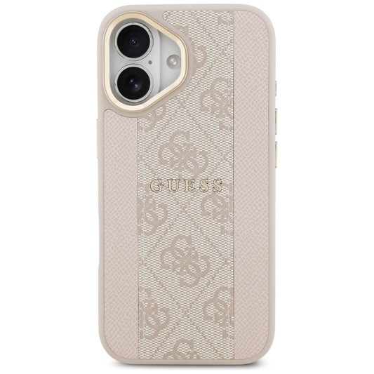 Capa MagSafe para Apple iPhone 17, Guess, 4G Stripe, Rosa
