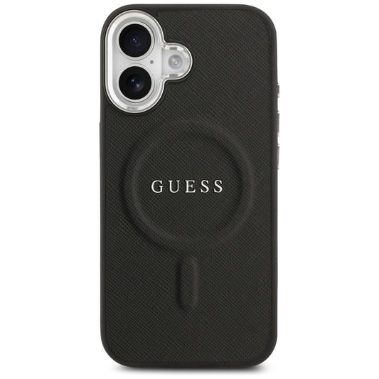 Capa MagSafe para Apple iPhone 17, Guess, Classic Logo, Preta