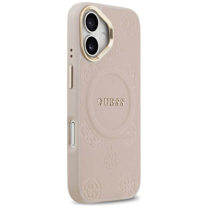 Capa MagSafe para Apple iPhone 17, Guess, Peony Hot Stamp, Rosa