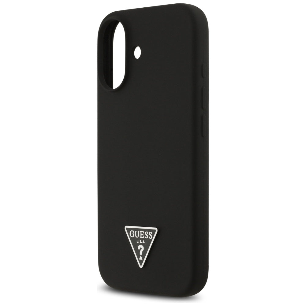 Capa MagSafe para Apple iPhone 17, Guess, Logo Triângulo, Preta