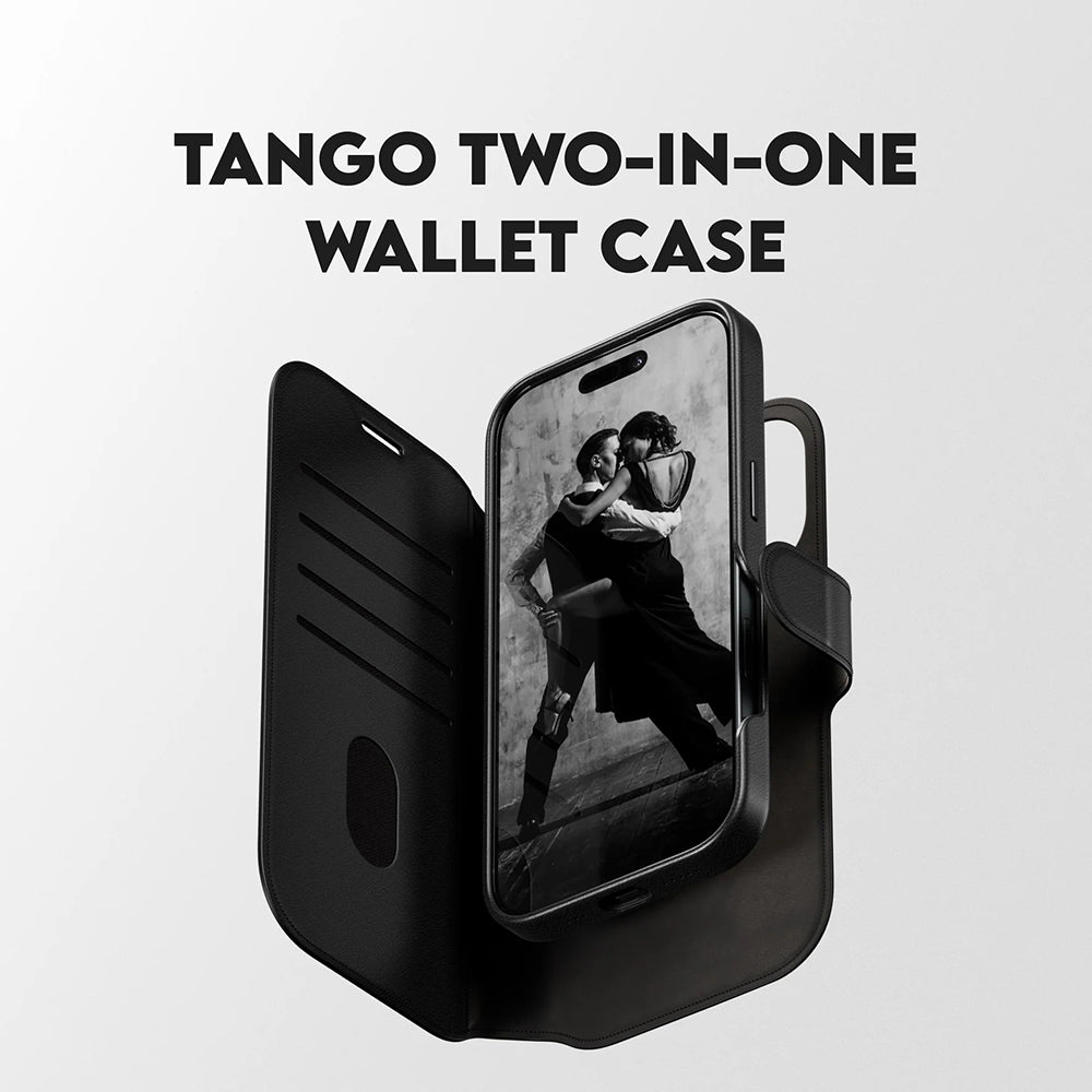Capa MagSafe para Apple iPhone 17, PanzerGlass, Care Feature Tango Two-in-One, Preta