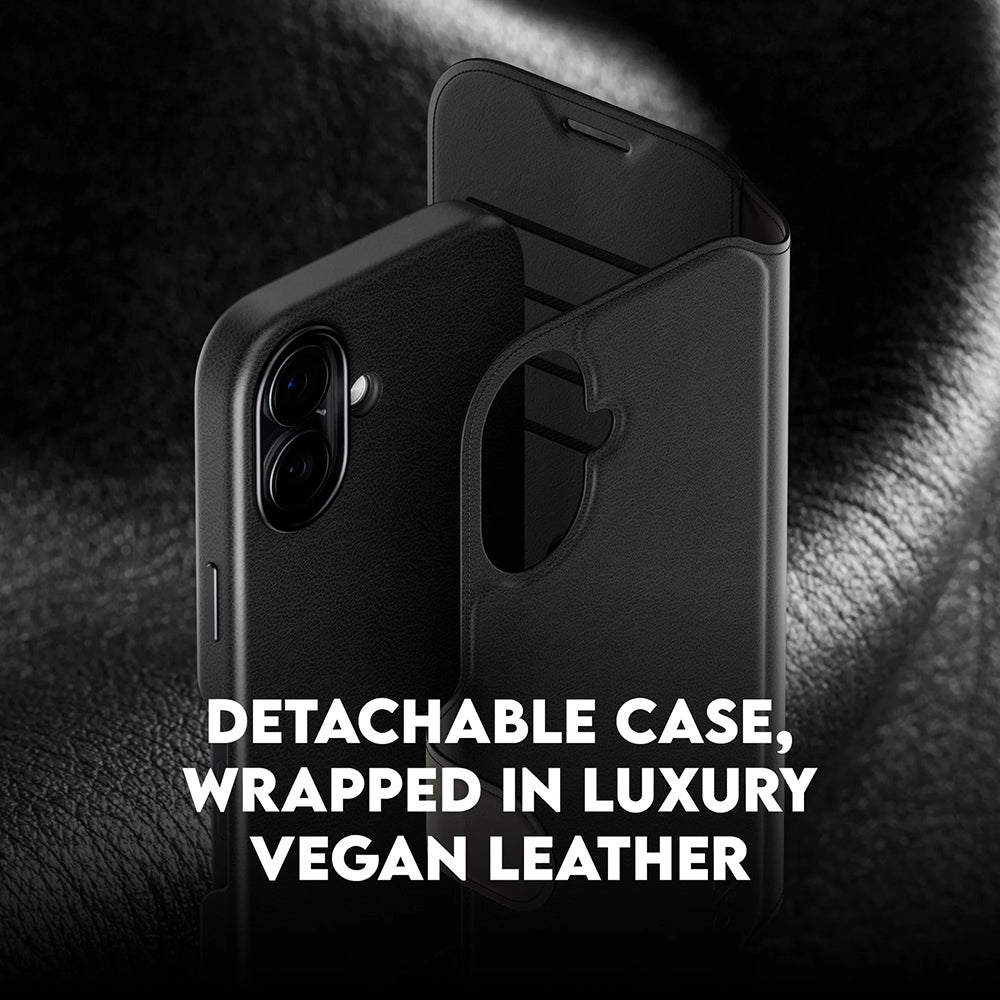 Capa MagSafe para Apple iPhone 17, PanzerGlass, Care Feature Tango Two-in-One, Preta