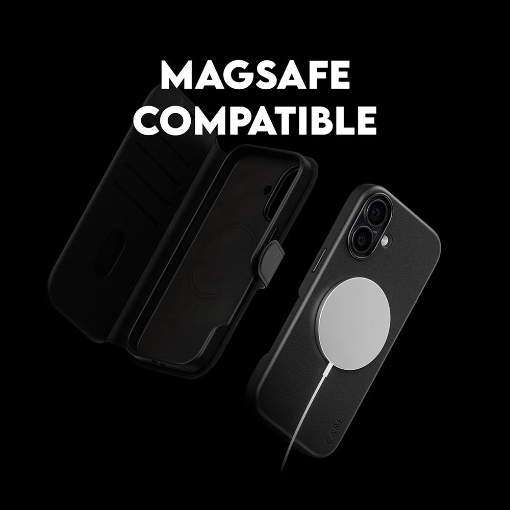 Capa MagSafe para Apple iPhone 17, PanzerGlass, Care Feature Tango Two-in-One, Preta
