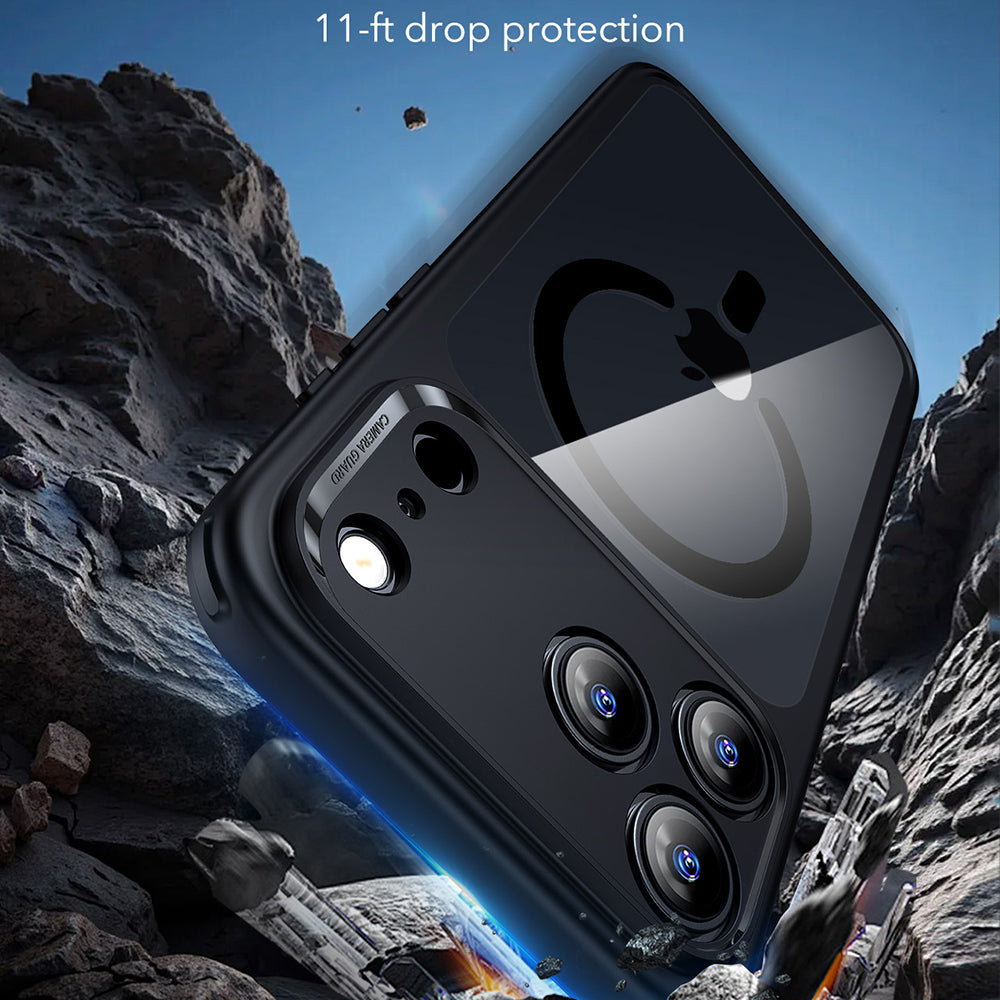 Capa MagSafe para Apple iPhone 17 Pro, ESR, Classic Hybrid, Preta Transparente
