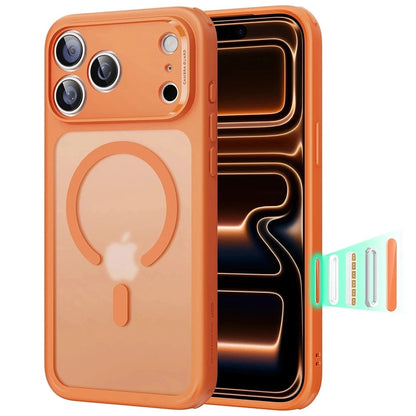 Capa MagSafe para Apple iPhone 17 Pro, ESR, Classic Hybrid, Laranja Acetinada