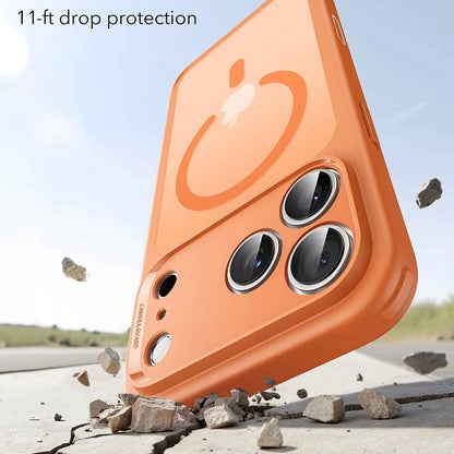 Capa MagSafe para Apple iPhone 17 Pro, ESR, Classic Hybrid, Laranja Acetinada