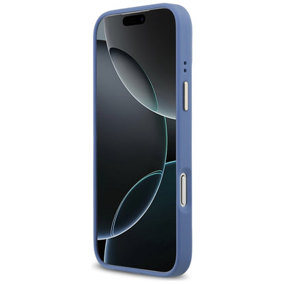 Capa MagSafe para Apple iPhone 17 Pro, Guess, 4G Classic, Azul