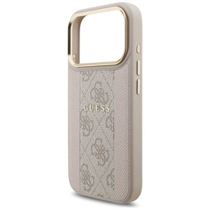 MagSafe Case for Apple iPhone 17 Pro, Guess, 4G Stripe, Pink