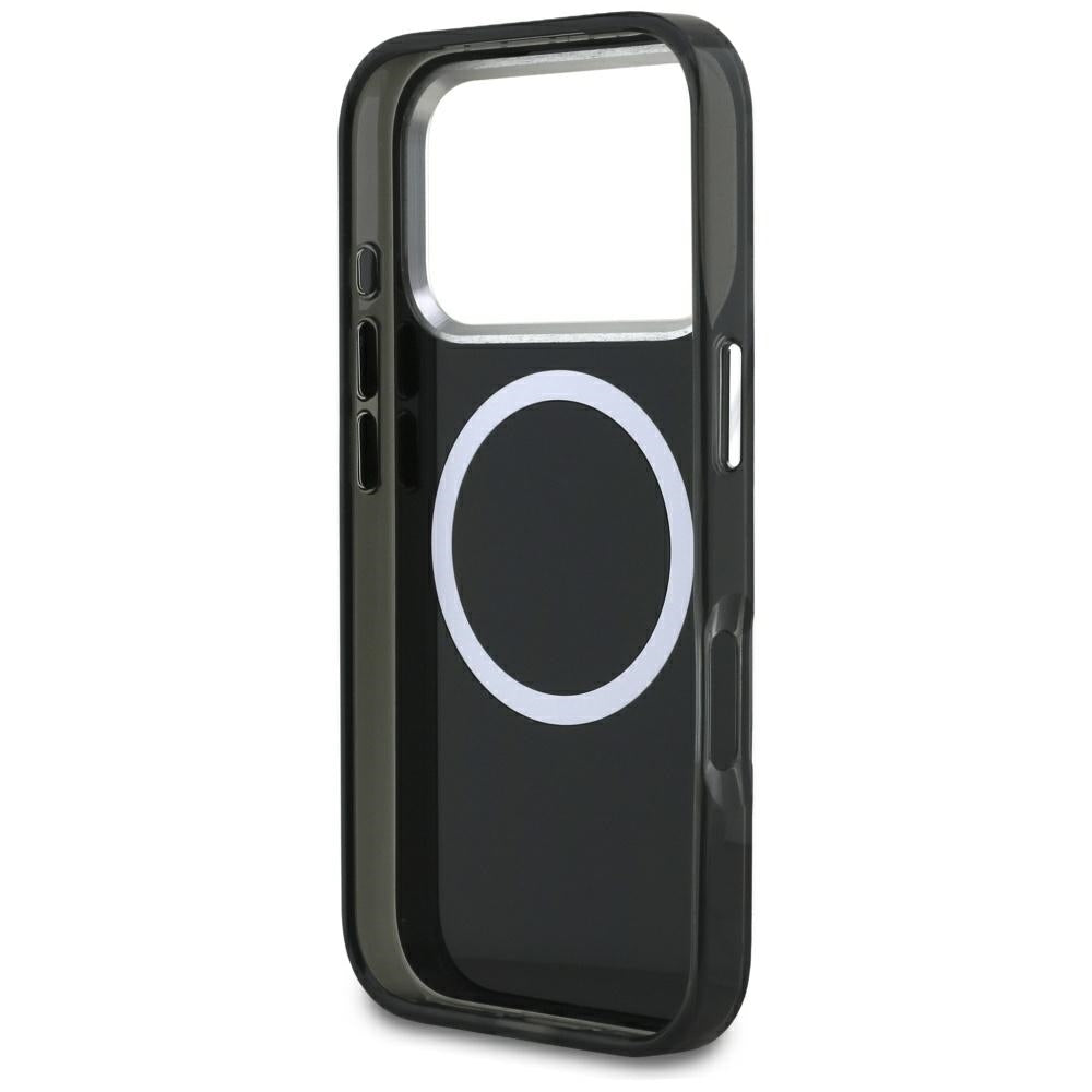 Capa MagSafe para Apple iPhone 17 Pro, Karl Lagerfeld, IML KL Monogram, Preta