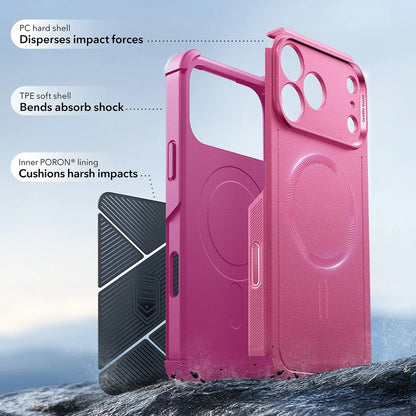 Capa MagSafe para Apple iPhone 17 Pro Max, ESR, Cyber, Rosa