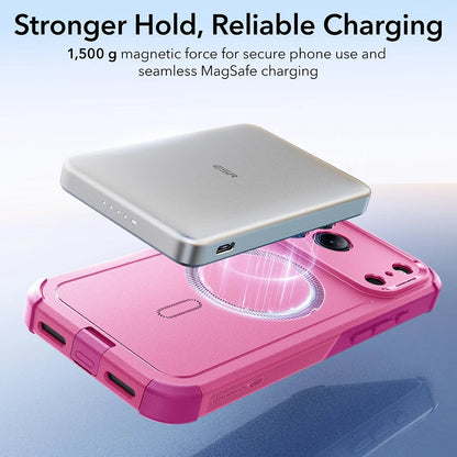 Capa MagSafe para Apple iPhone 17 Pro Max, ESR, Cyber, Rosa