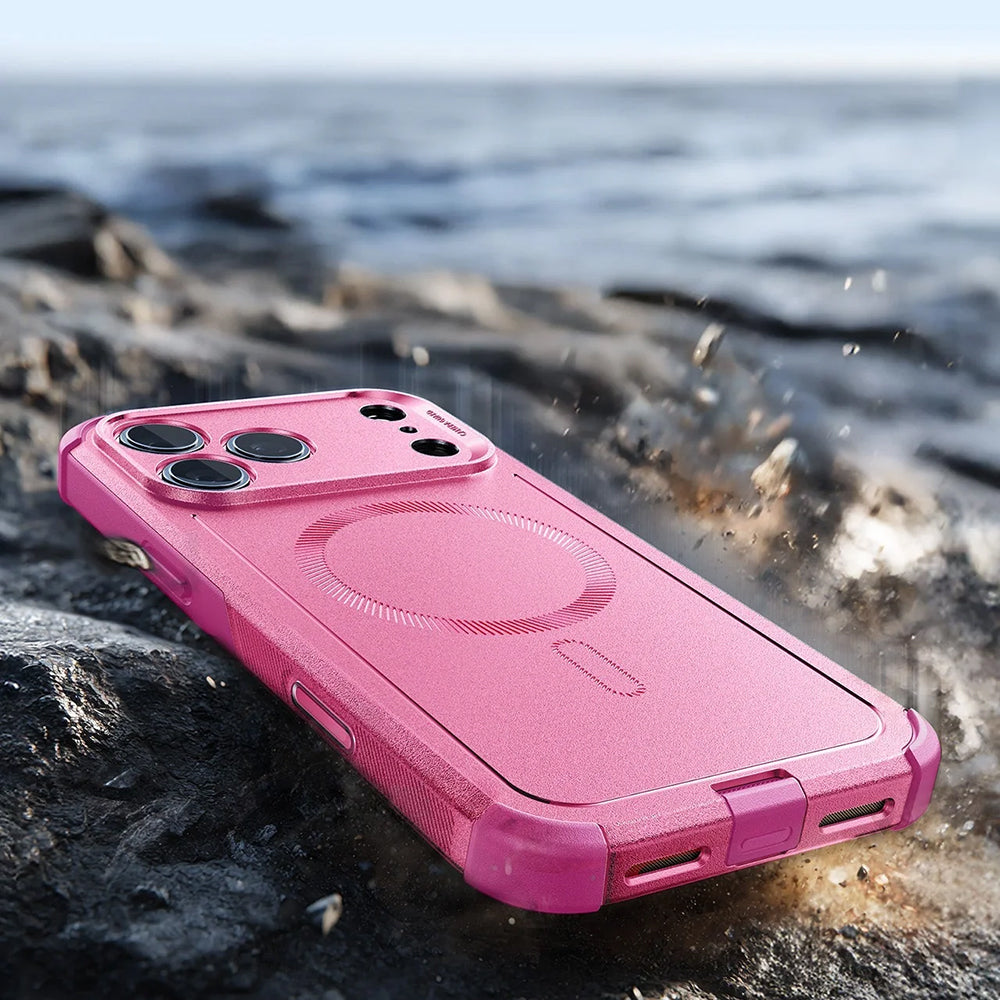 Capa MagSafe para Apple iPhone 17 Pro Max, ESR, Cyber, Rosa