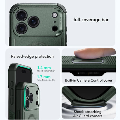 Capa MagSafe para Apple iPhone 17 Pro Max, ESR, Cyber, Verde