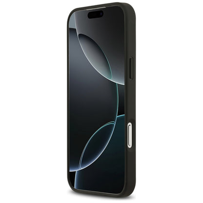 Capa MagSafe para Apple iPhone 17 Pro Max, Guess, Grained Flowers, Preta