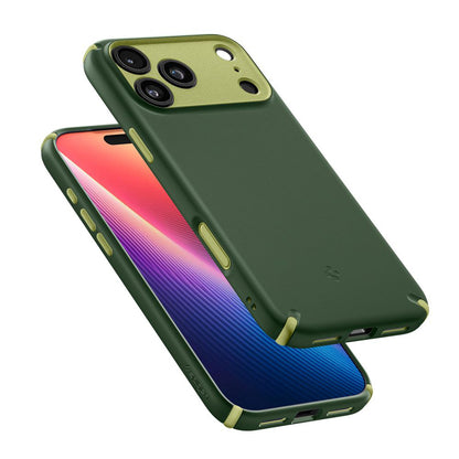 Capa MagSafe para Apple iPhone 17 Pro Max, Spigen, Caseology Nano Pop Hybrid, Verde ACS11148