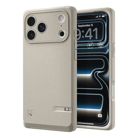 Capa MagSafe para Apple iPhone 17 Pro Max, Spigen, Classic LS, Creme ACS10478