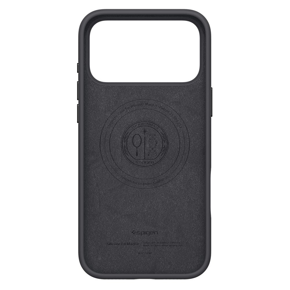 Capa MagSafe para Apple iPhone 17 Pro Max, Spigen, Silicone Fit, Preta