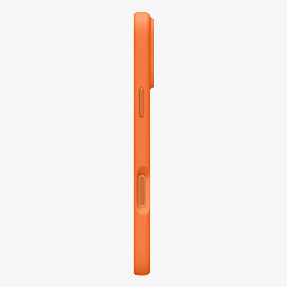 Capa MagSafe para Apple iPhone 17 Pro Max, Spigen, Silicone Fit, Laranja