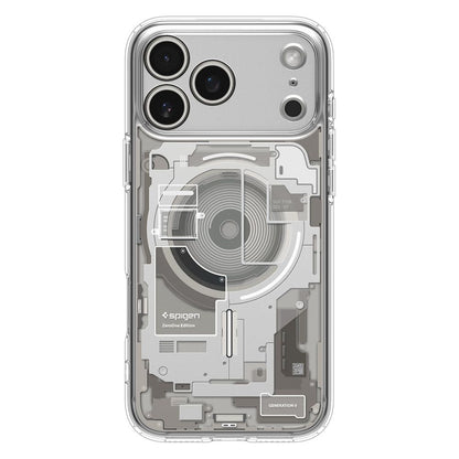 Capa MagSafe para Apple iPhone 17 Pro Max, Spigen, Ultra Hybrid Neo One, Transparente