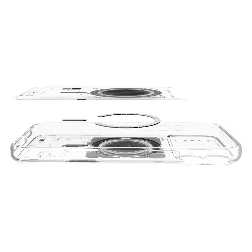 Capa MagSafe para Apple iPhone 17 Pro Max, Spigen, Ultra Hybrid Neo One, Transparente