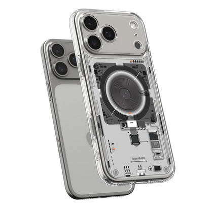 Capa MagSafe para Apple iPhone 17 Pro Max, Spigen, Ultra Hybrid Neo One, Transparente