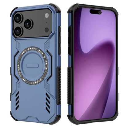 Capa MagSafe para Apple iPhone 17 Pro Max, Techsuit, ArmorMag, Azul