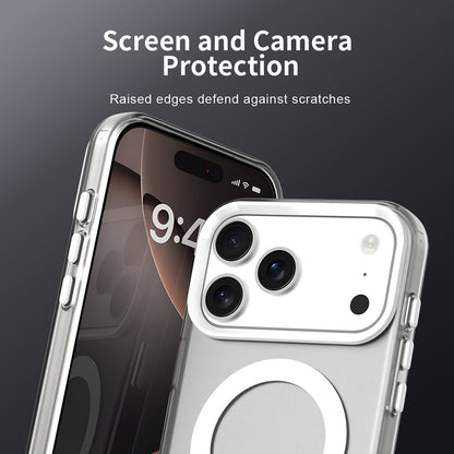 Capa MagSafe para Apple iPhone 17 Pro Max, Techsuit, CandyCase, Branca