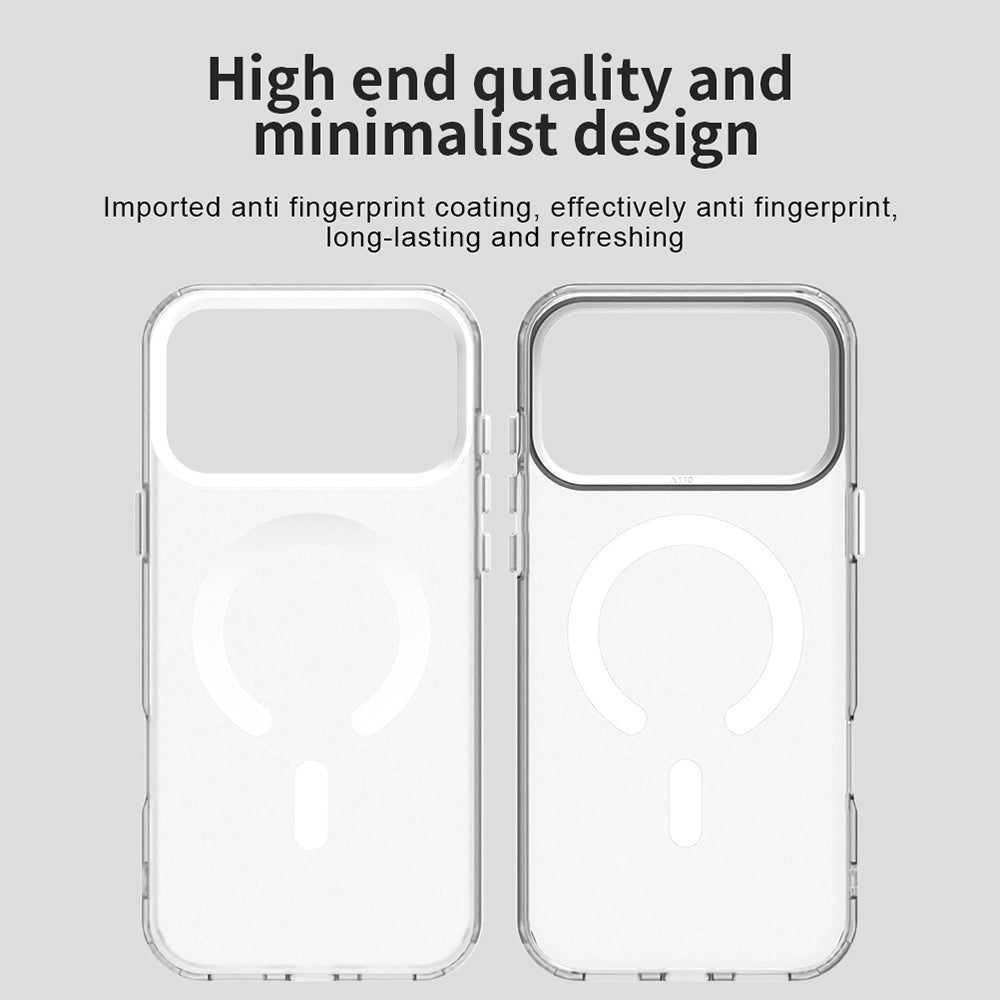 Capa MagSafe para Apple iPhone 17 Pro Max, Techsuit, CandyCase, Branca