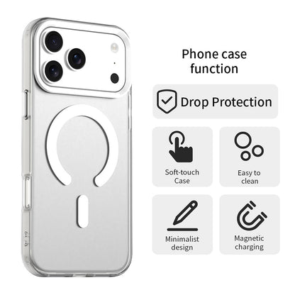 Capa MagSafe para Apple iPhone 17 Pro Max, Techsuit, CandyCase, Branca